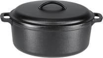 Amazon Basics Dutch Oven aus Gusseisen