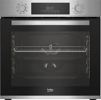 Beko Einbau-Backofen BBIM12300X, b300, 60 cm Backofen, 72 l Volumen, Dampfreinigung SteamShine, 8 Heizarten, AeroPerfect für gleichmäßiges Backen
