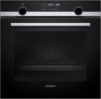 Siemens HB578GBS3, iQ500, Einbau-Backofen 60 x 60 cm, activeClean Pyrolyse Selbstreinigung, 3D Heißluft, Schnellaufheizung, cookControl30 Automatikprogramme, softMove, Edelstahl